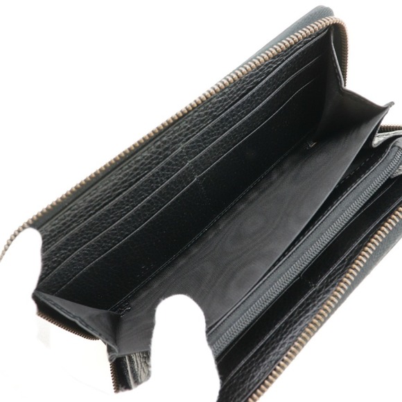 GUCCI Black Leather GG Marmont Wallet - Picture 6 of 11